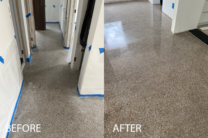 Terrazzo restoration project 2