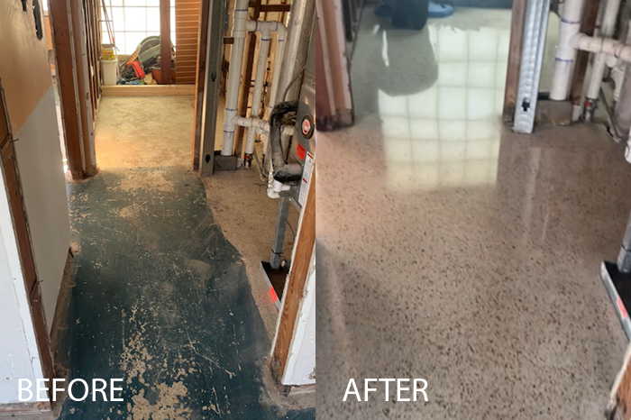 Terrazzo restoration project 4