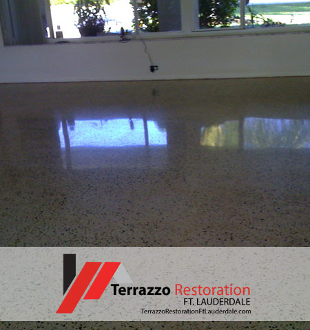 Terrazzo Floor Polishing Process Ft Lauderdale
