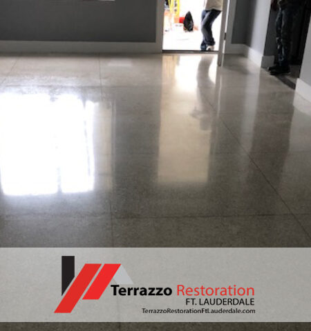 Terrazzo Floor Restore & Polish