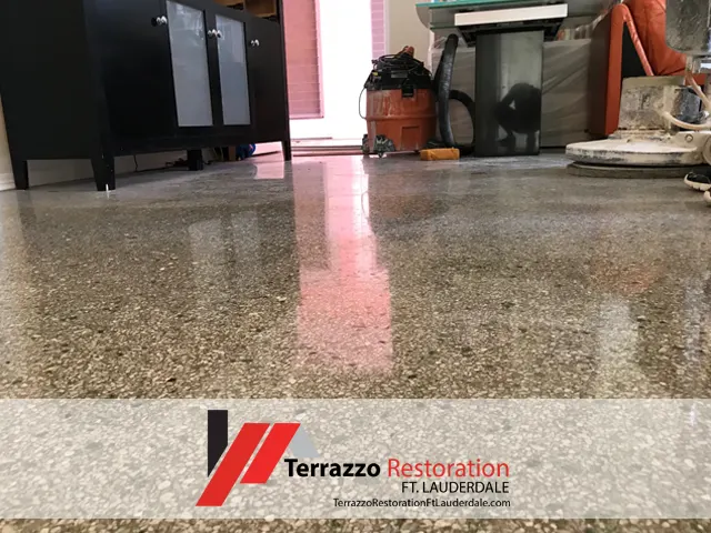 Terrazzo Floor Installation