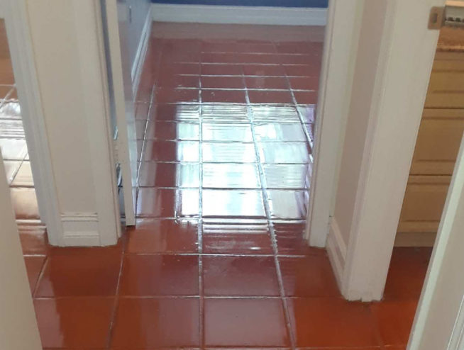 Tile Installing Process