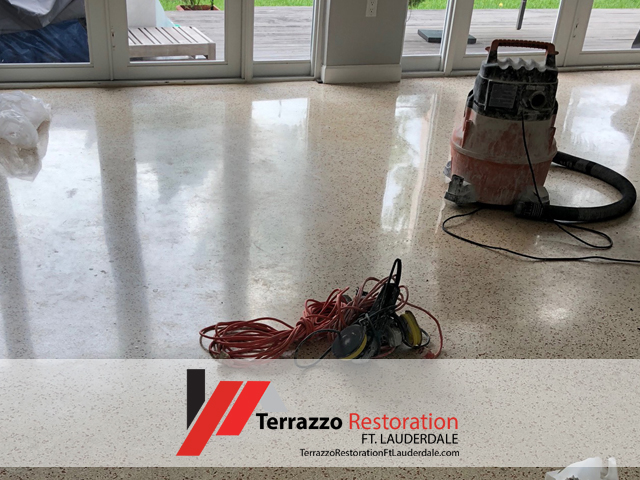 Terrazzo Repairing Process Fort Lauderdale