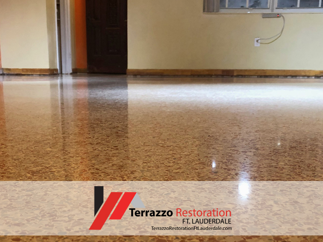 Terrazzo Floor Restore Ft Lauderdale