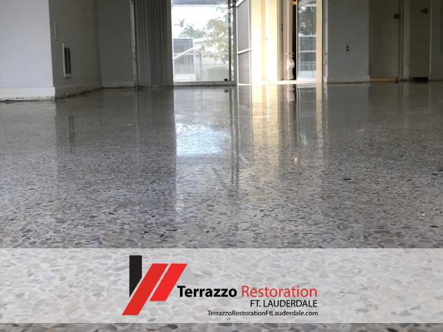 Terrazzo Care Clean Process Fort Lauderdale