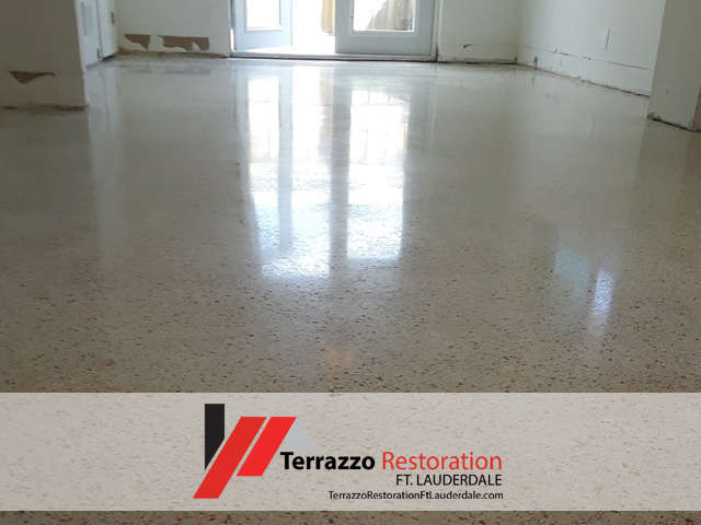 Terrazzo Floor Installing Process Ft Lauderdale