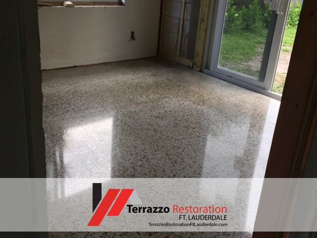 Terrazzo Floor Installing Process Ft Lauderdale