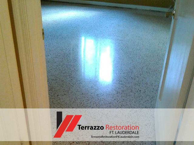 Terrazzo Floor Restoring Process Ft Lauderdale