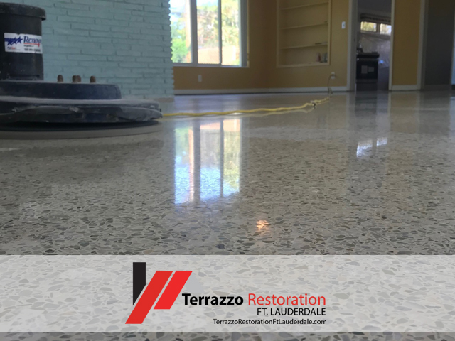 Terrazzo Restoration and Polish Ft Lauderdale