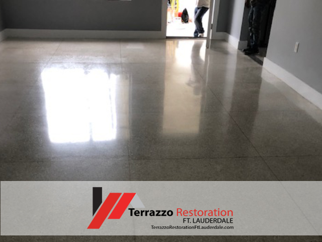 Terrazzo Floor Restore & Polish
