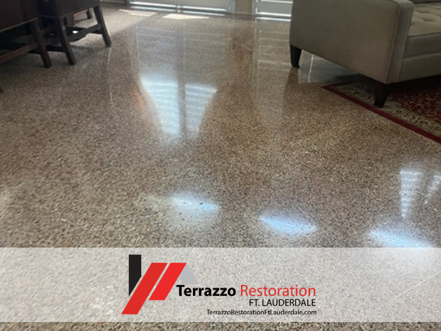 Clean Repair Damage Terrazzo Floors Ft Lauderdale
