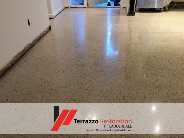 Repairing Terrazzo Floor Cracks Ft Lauderdale